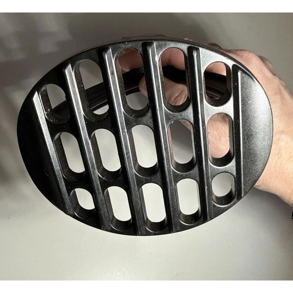 Calphalon Nylon Potato Masher Black Gray Nonstick Safe 11.75